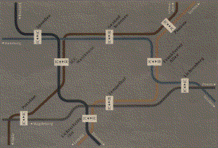 Intercity-Linienplan